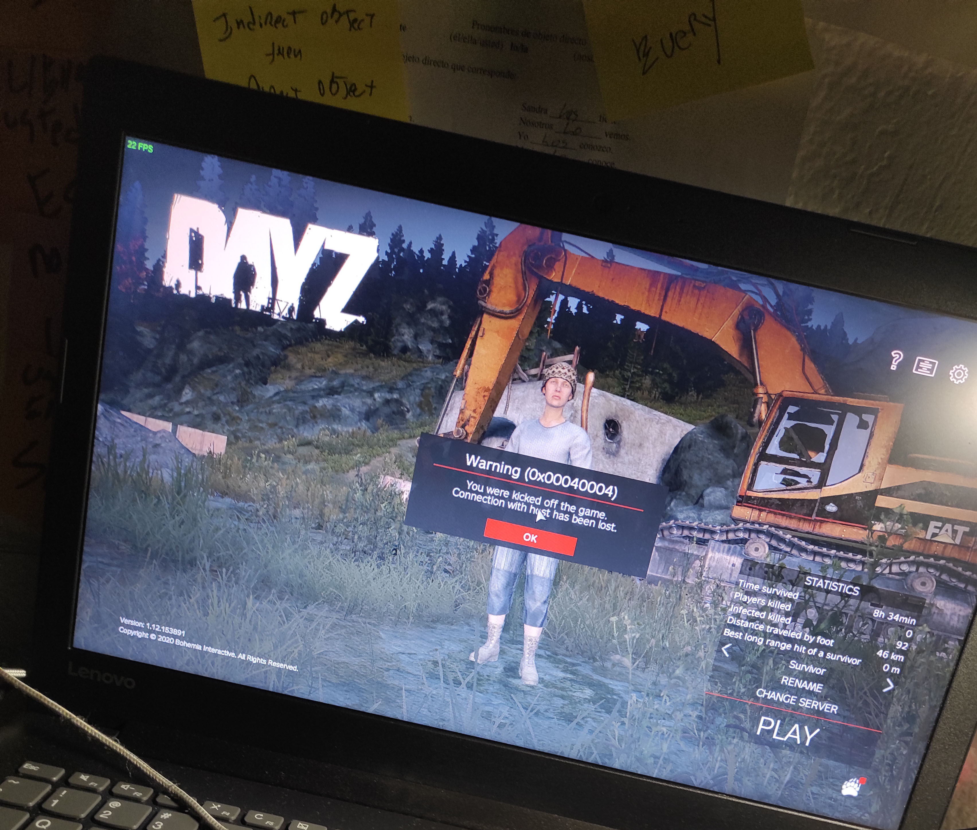 Dayz ошибка 0x00040004