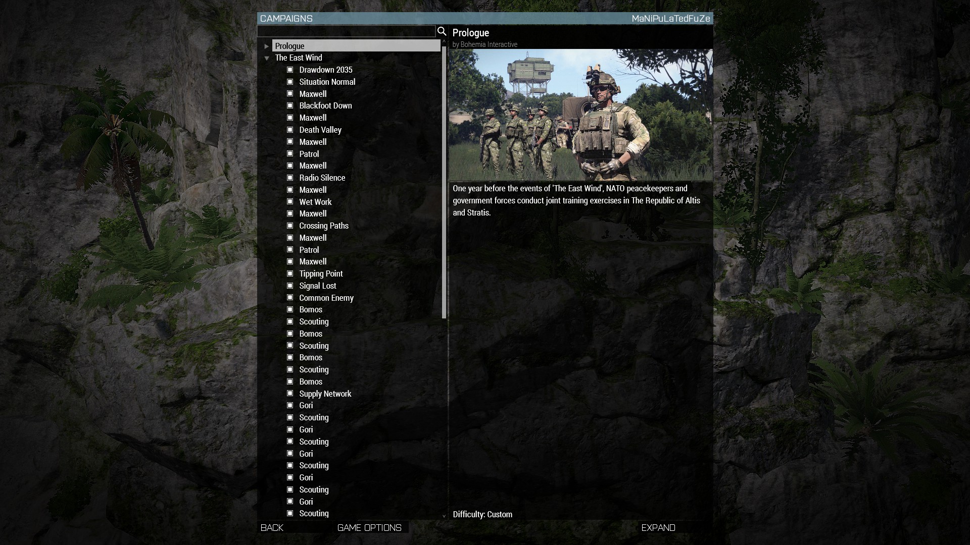 T Arma 3 Single Player Campaigns Lists Duplicate Campaigns