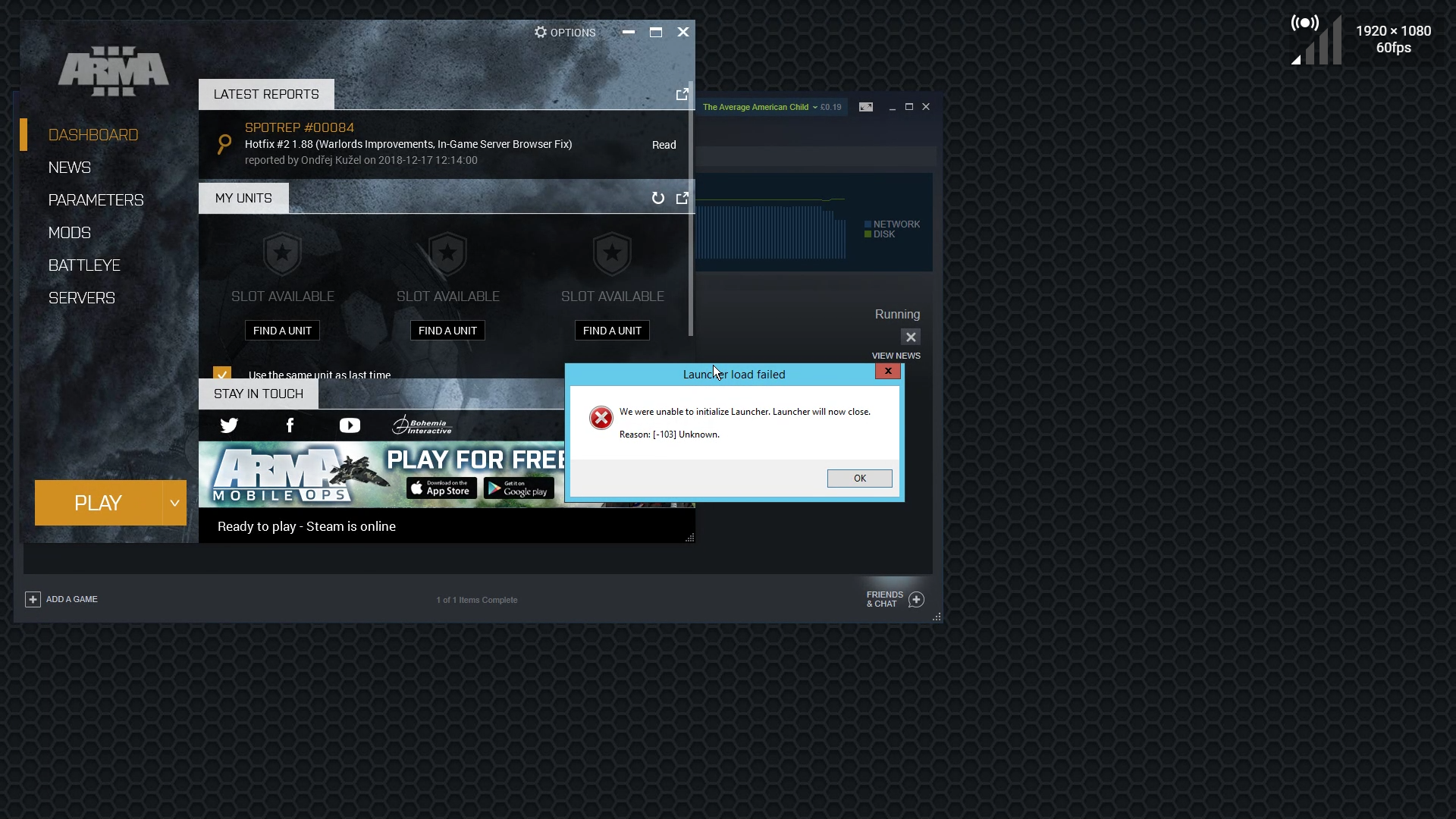 dayz launcher view previous servers